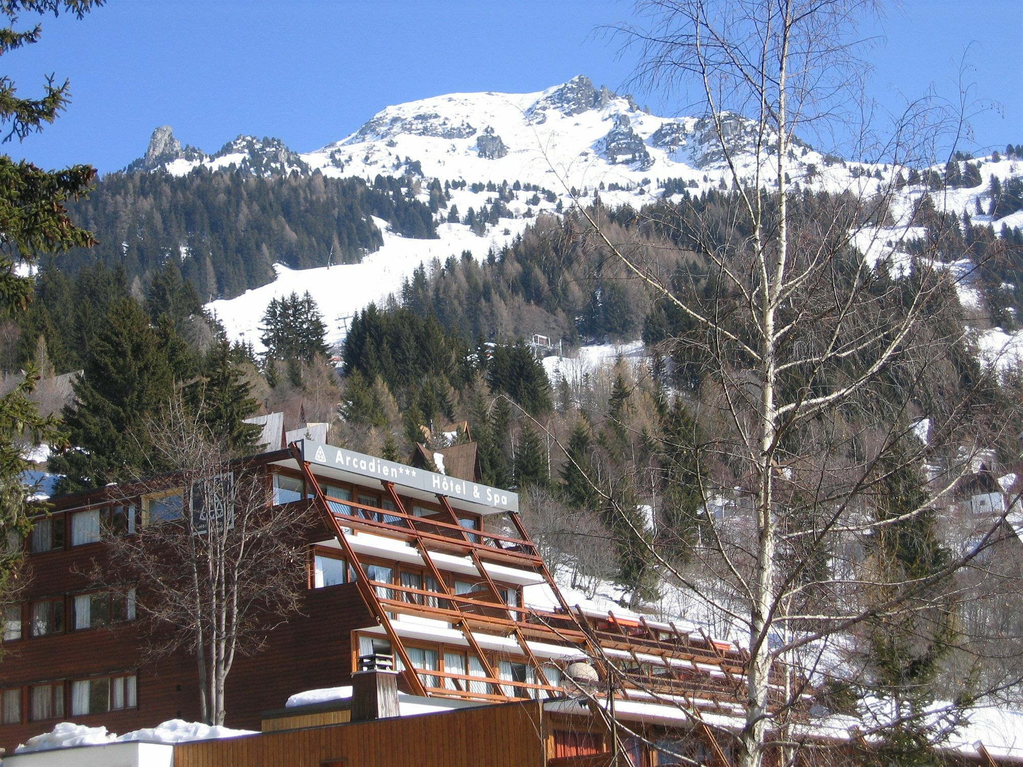 Hotel Arcadien Les Arcs  Exterior foto